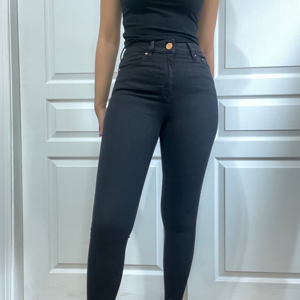 ASOS skinny jeans black